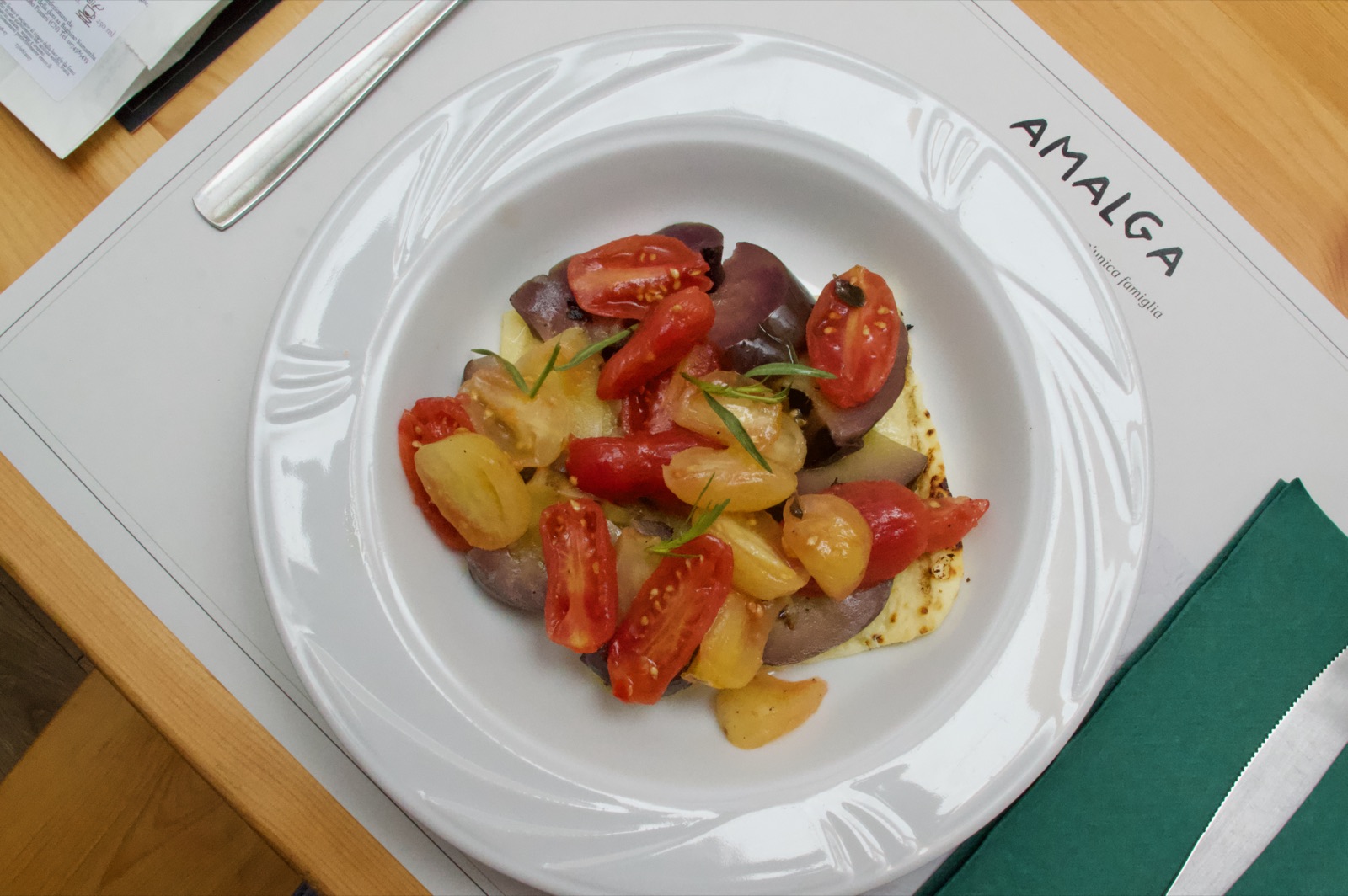 Piatti della cucina di malga AMALGA