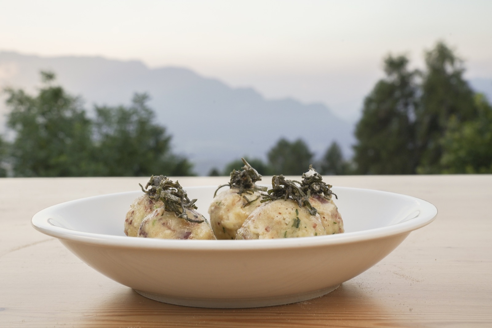 Canederli della cucina di montagna AMALGA